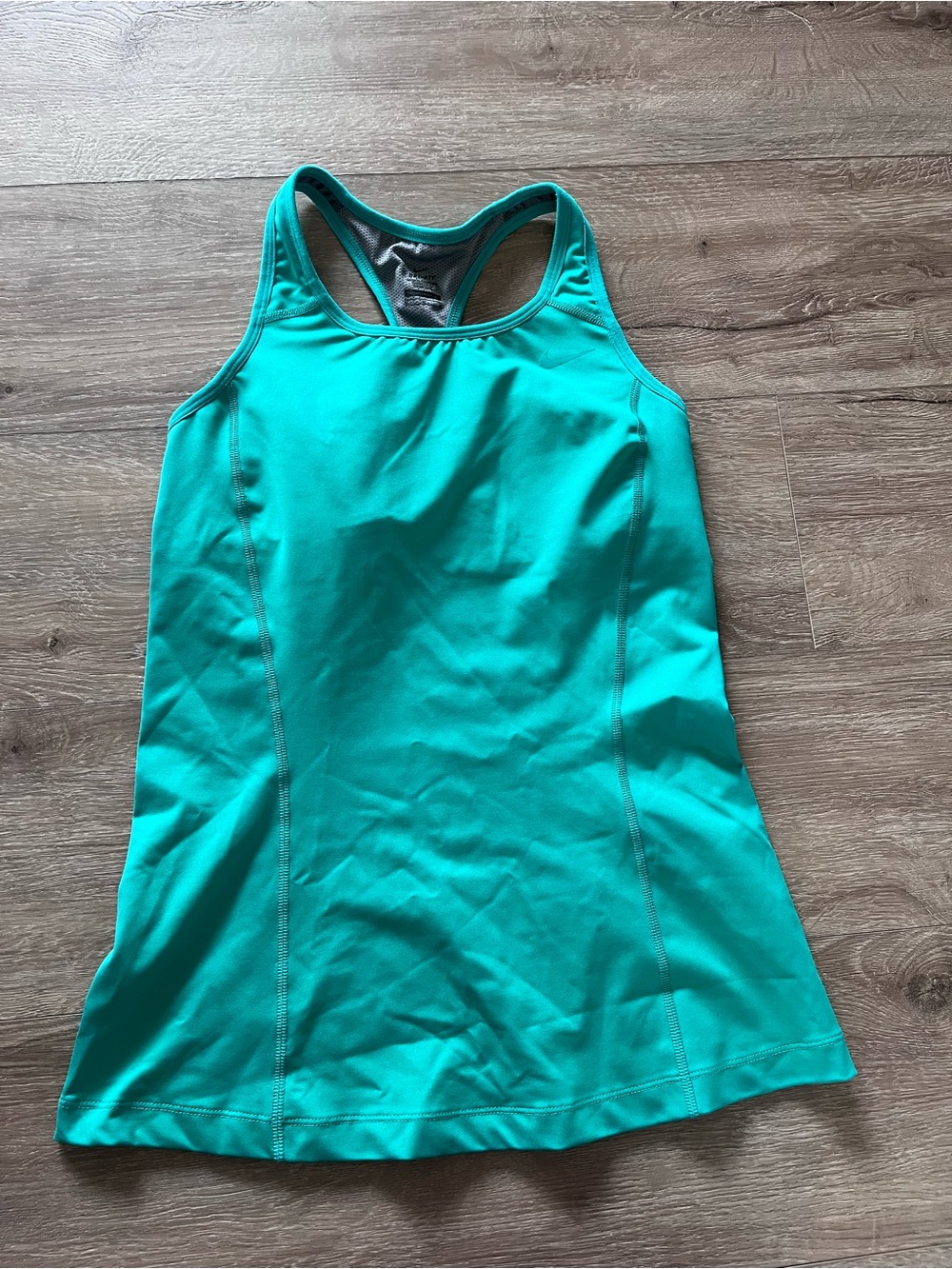 Nike Teal Athletic Racerback Tank